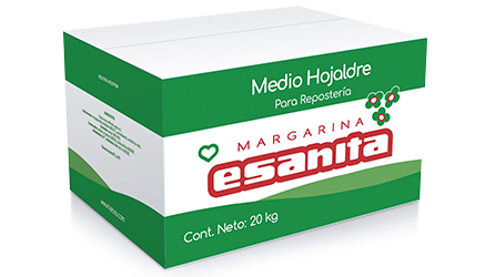 Margarina Esanita Medio Hojaldre